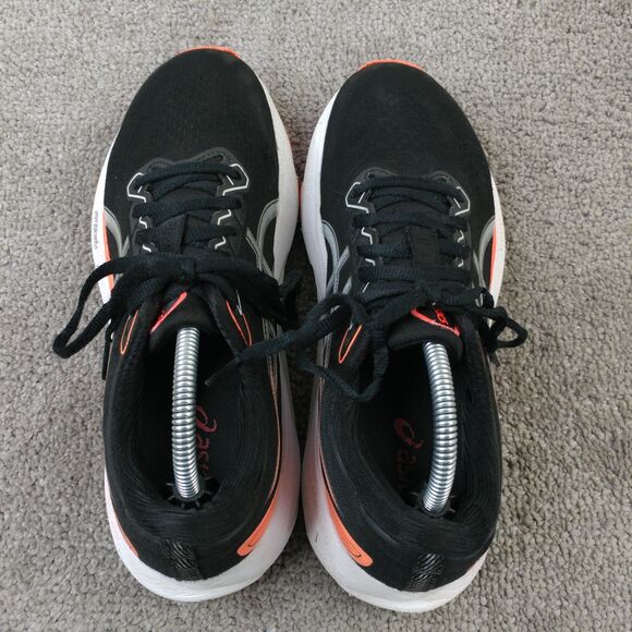 ASICS Gel Kayano 30 Youth Size 5.5 Running Shoes Black Coral Low Top Sneakers - Picture 7 of 9